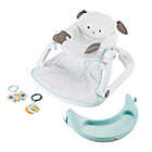 Alternate image 2 for Fisher-Price&reg; Lamb Sit-Me-Up Floor Seat with Tray in White/Teal