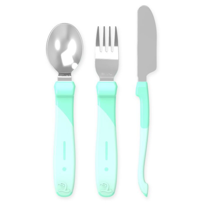 pastel kitchen utensil set