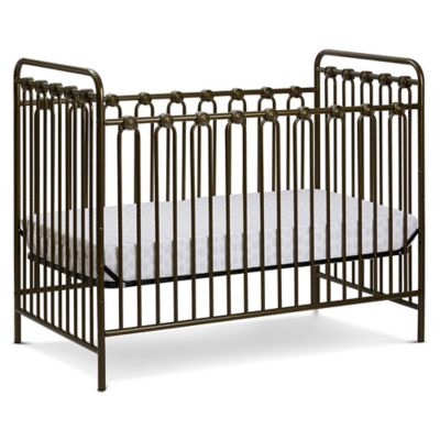 piper 2 in 1 convertible crib gold