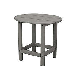 Bee & Willow™ by POLYWOOD 18-Inch Round Side Table in Slate Grey