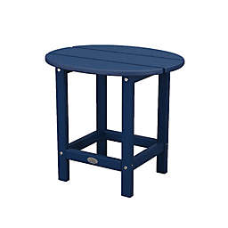 Bee & Willow™ by POLYWOOD 18-Inch Round Side Table in Navy