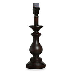 Mix & Match Small Lamp Collection with Candlestick CFL Base in Caramelized Espresso