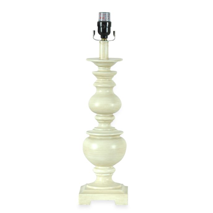 Mix and Match Large Table Lamp Base in Ivory | Bed Bath ...