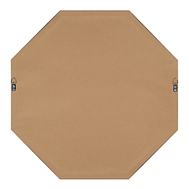 Kate and Laurel Rhodes Octagon 25-Inch Wall Mirror in Gold. View a larger version of this product image.
