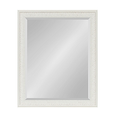 Kate and Laurel Alysia Wall Mirror in White. View a larger version of this product image.