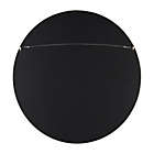 Alternate image 3 for Kate and Laurel Hutton 30-Inch Round Wall Mirror