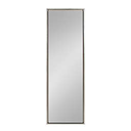 Kate and Laurel Evans 18-Inch x 58-Inch Floor Mirror in Silver