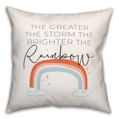 Women Floral Letter F Initial Throw Pillow 18x18 Love Mom Shop Personalized for Mom Multicolor 