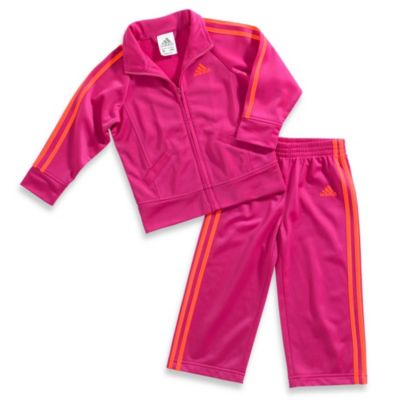 adidas baby pink tracksuit