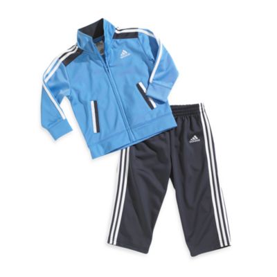 blue adidas tracksuit kids