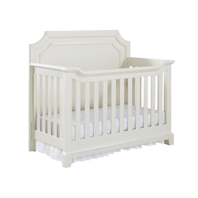 Bertini Lafayette 5 In 1 Convertible Crib In French White Lace