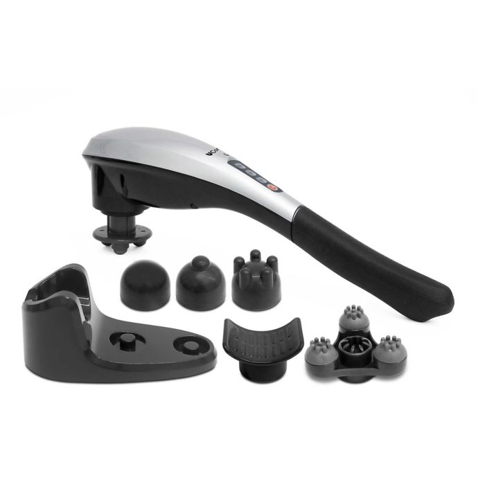 Pro Deep Tissue Handheld Electric Massager in White Bed Bath and Beyond Canada