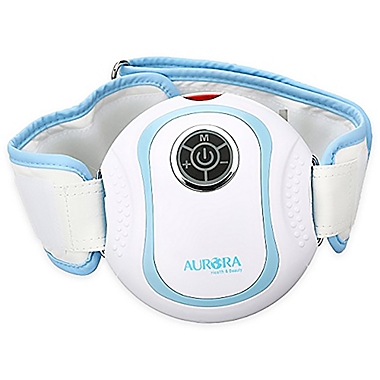 Aurora Health and Beauty&reg; Vibrating Massage Belt in White. View a larger version of this product image.