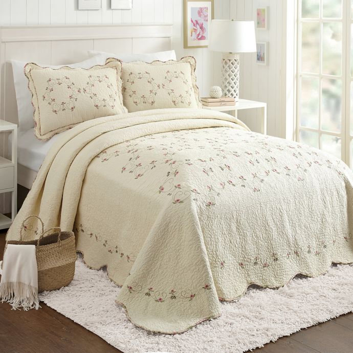 Rose Garden Bedspread | Bed Bath and Beyond Canada