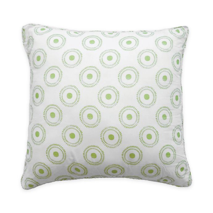Lilly European Pillow Sham In Green Bed Bath Beyond