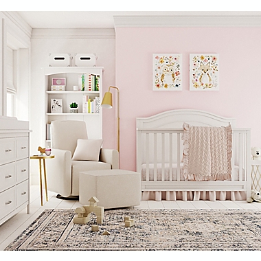 Levtex Baby&reg; Heritage 4-Piece Crib Bedding Set in Blush. View a larger version of this product image.