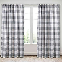 Levtex Home Camden 84-Inch Rod Pocket Window Curtain Panel in Grey