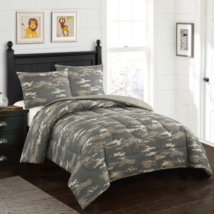 American Kids Colton Camo Comforter Set Bed Bath Beyond