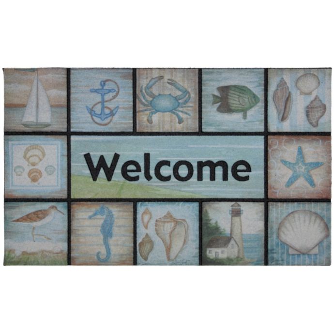 Mohawk Home Ocean Door Mat Bed Bath Beyond