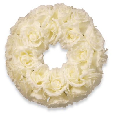 National Tree Company&reg; 17-Inch Artificial Rose Wreath