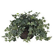 Nearly Natural 18-Inch Artificial Puff Ivy Arrangement in Vase