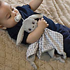 Alternate image 1 for BooginHead PaciPal Teether Blanket with Pacifier Holder in Grey