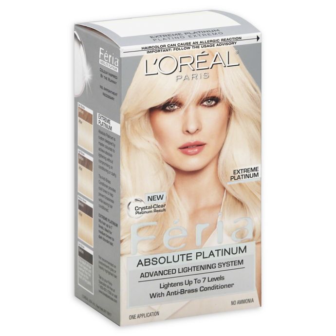 L Or Eacute Al Feria Advanced Hair Lightening System In Absolute