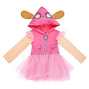 Paw Patrol Skye Hooded Dress in Pink