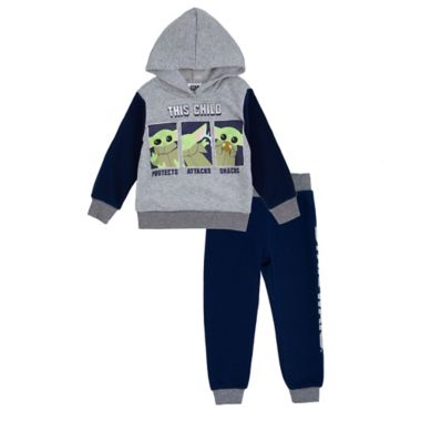 Tonen Postcode mate Star Wars™ Size 3T 2-Piece Baby Yoda Hooded Sweatshirt and Jogger Set in  Grey | buybuy BABY