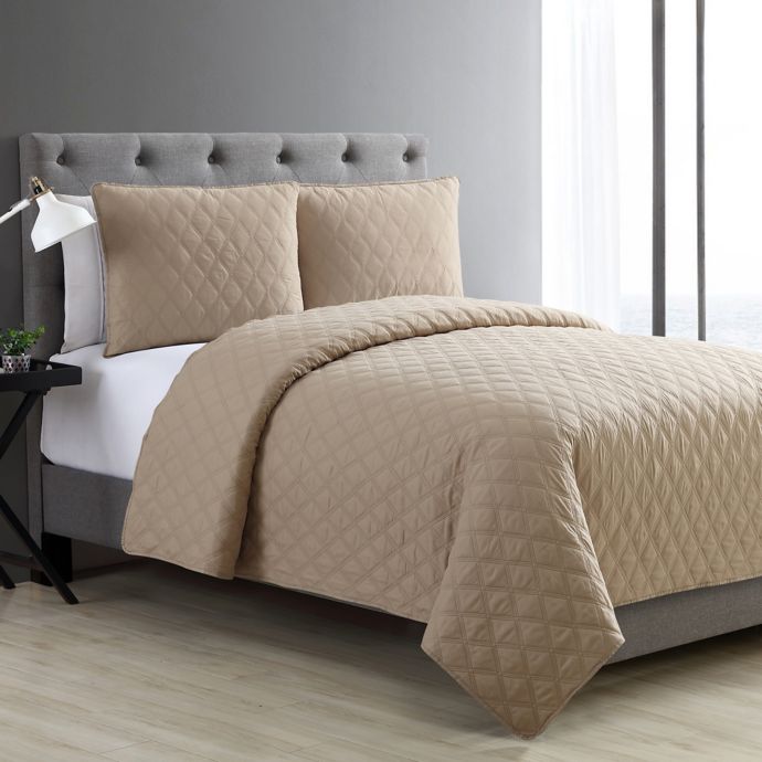 Vcny Home Buckingham Diamond Coverlet Set Bed Bath Beyond