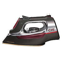 CHI Retractable Cord Iron in Red