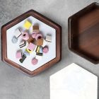 Alternate image 4 for Libbey&reg; Urban Story 2-Piece Wood &amp; Cermaic Flip Bowl