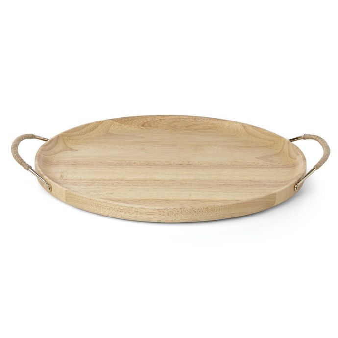 kate spade new york Melrose Avenue Wooden Bar Tray in Gold Bed Bath