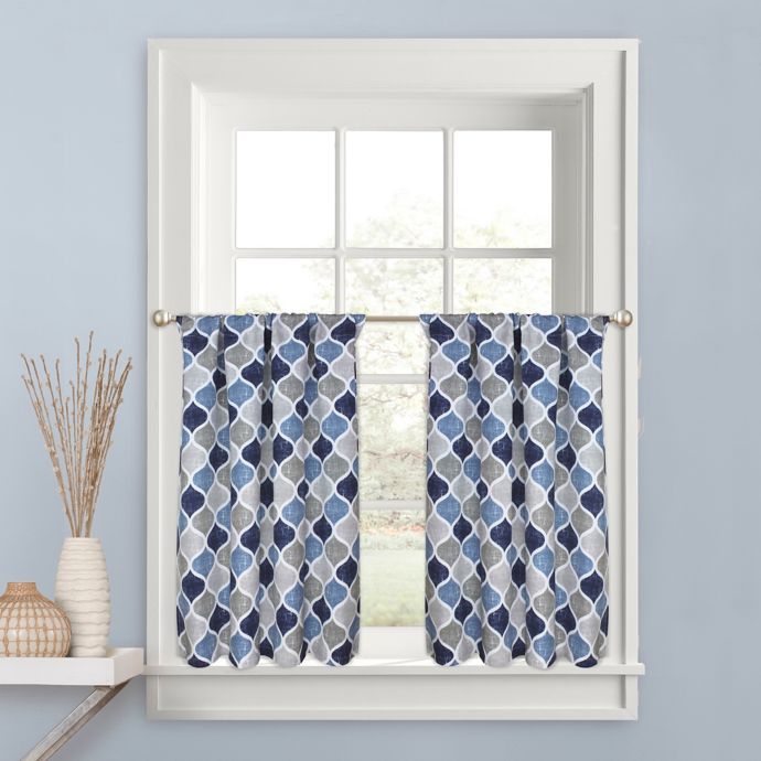Priya Kitchen Window Curtain Tier Pair Bed Bath and Beyond Canada
