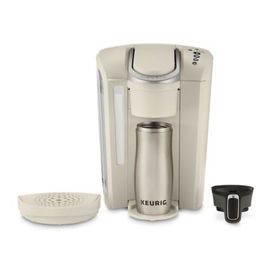 Keurig&reg; K-Select&reg; Single-Serve K-Cup&reg; Pod Coffee Maker in Sandstone. View a larger version of this product image.