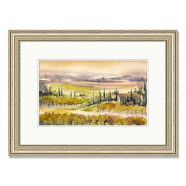 Tuscan Vineyard 27.5-Inch x 20.5-Inch Framed Wall Art. View a larger version of this product image.