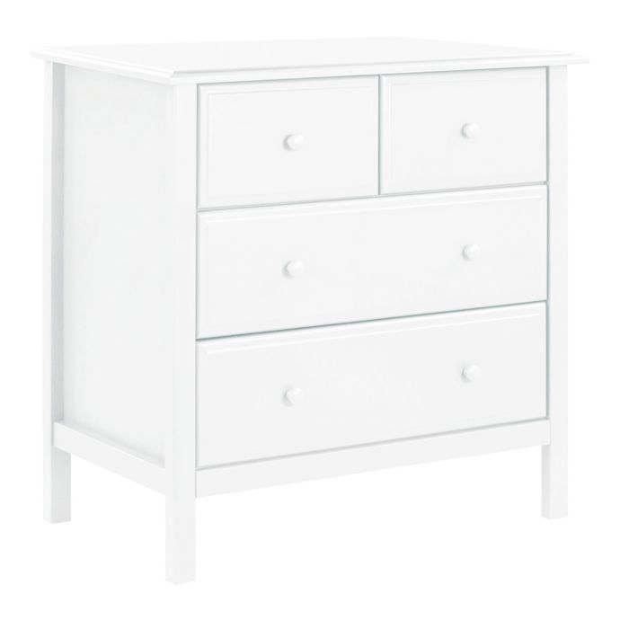 DaVinvi Autumn 4Drawer Changer Dresser in White buybuy BABY