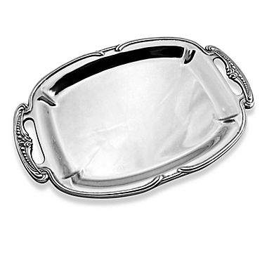 Wilton Armetale&reg; Belle Mont&trade; 18-Inch Handled Tray. View a larger version of this product image.