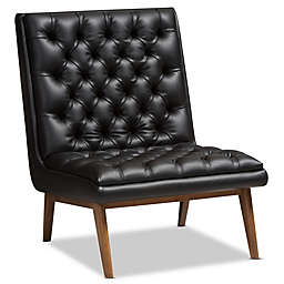 Baxton Studio® Faux Leather Upholstered Annetha Chair