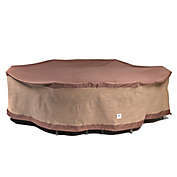 Duck&reg; Ultimate Series Rectangle/Oval Patio Table and Chairs Cover in Mocha
