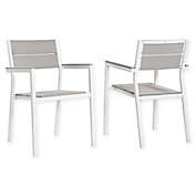 Modway Maine All-Weather Patio Armchairs (Set of 2)
