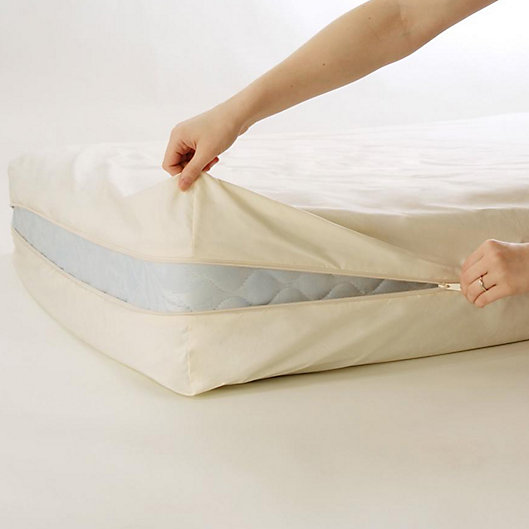 Alternate image 1 for BedCare™ by National Allergy® Organic Cotton 12-Inch King Mattress Protector