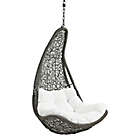 Alternate image 0 for Modway Abate Patio Swing Chair in Grey/White