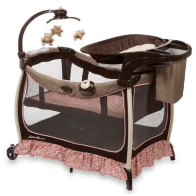 eddie bauer playpen with bassinet