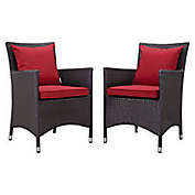 Modway Convene Outdoor Dining Chairs (Set of 2)