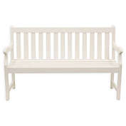 D&eacute;cor Therapy Henley All-Weather Acacia Wood Outdoor Bench in White