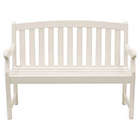 Alternate image 0 for Decor Therapy Marly 2-Seat Outdoor Bench in Solid White