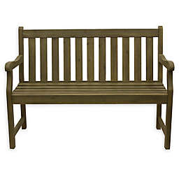 Decor Therapy Henley 2-Seat Outdoor Bench