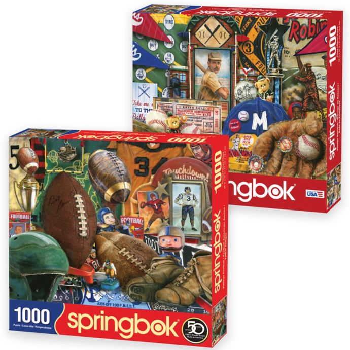 Springbok® Vintage Sports 1000-Piece Jigsaw Puzzles (Set ...