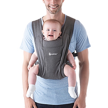 Ergobaby&trade; Embrace Newborn Carrier in Grey. View a larger version of this product image.
